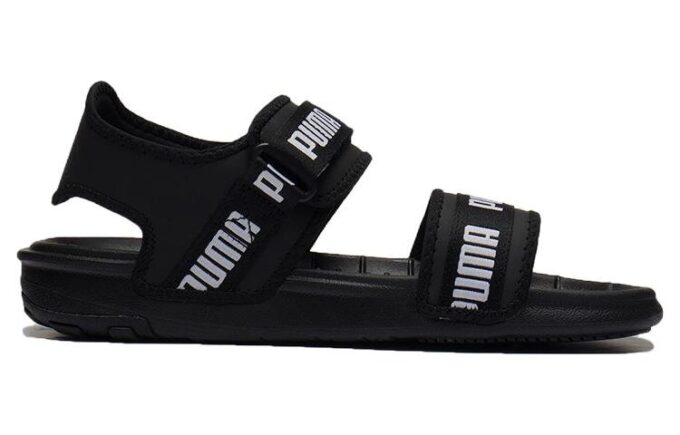 (WMNS) Softride Slayt “Wordmark – Siyah Beyaz”