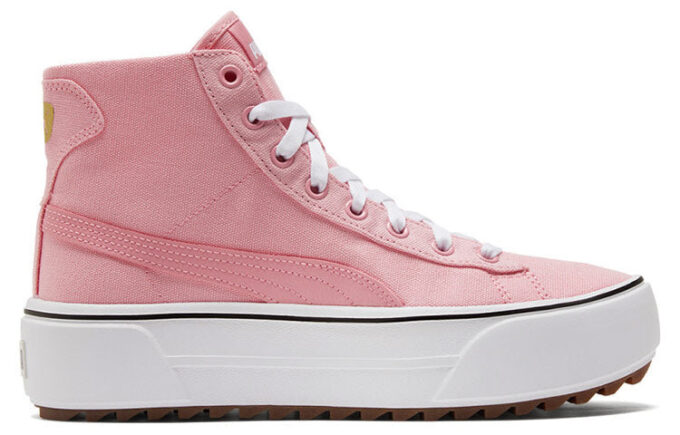 (WMNS) Spor Ayakkabı Kaia Mid CV Pembe/Beyaz