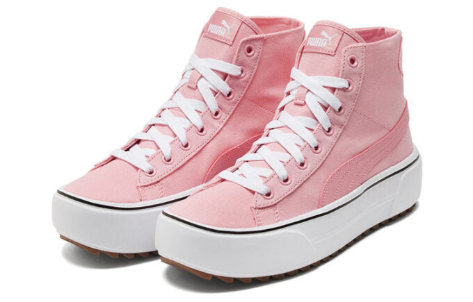 (WMNS) Spor Ayakkabı Kaia Mid CV Pembe/Beyaz