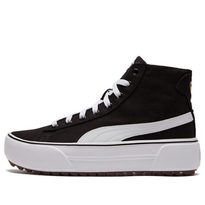 (WMNS) Spor Ayakkabı Kaia Mid CV Siyah/Beyaz