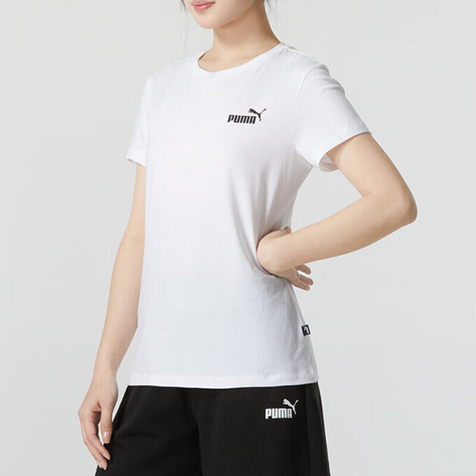(WMNS) SS24 Spor Giyim Tişörtü “Beyaz”