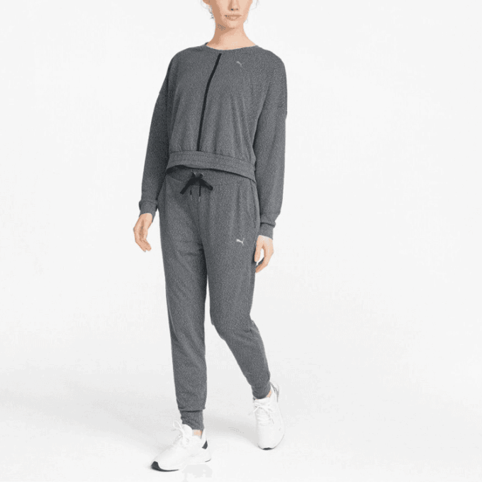 (WMNS) Stardust Örgülü Antrenman Pantolonu “Gri”