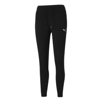 (WMNS) Stil Kedi Bağcıklı Günlük Spor Örgü Pantolon Siyah