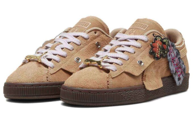 (WMNS) Suede x X-Girl “Kavrulmuş Badem”