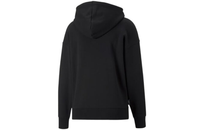 (WMNS) SWxP Grafik Kapüşonlu Sweatshirt “Siyah”