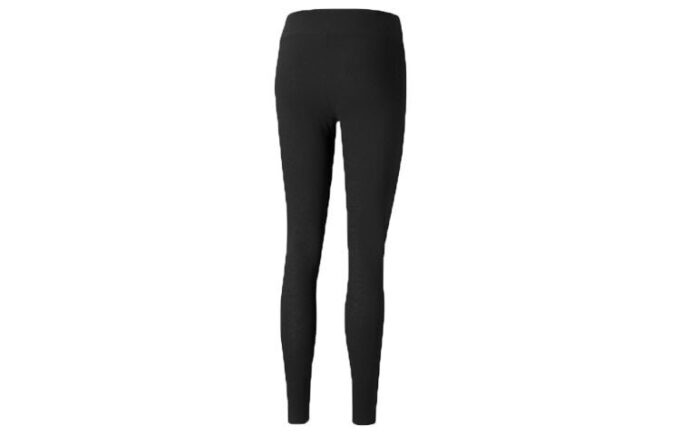 (WMNS) Tatil Taytları Logo Spor Antrenman Spor Pantolonu Siyah