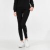 (WMNS) Tatil Taytları Logo Spor Antrenman Spor Pantolonu Siyah