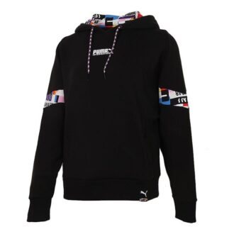 (WMNS) Uluslararası Kapüşonlu Sweatshirt “Siyah Beyaz”