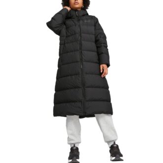 (WMNS) Uzun Kapüşonlu Aşağı Mont “Siyah”
