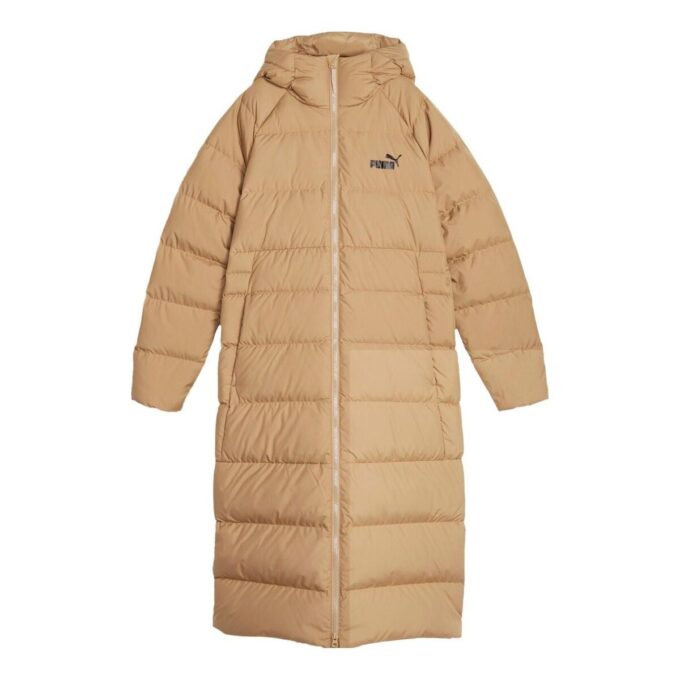 (WMNS) Uzun Kapüşonlu Kaz Tüyü Mont “Bej”