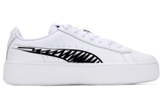 (WMNS) Vikky Stacked L Sketch Spor Ayakkabı Beyaz/Siyah