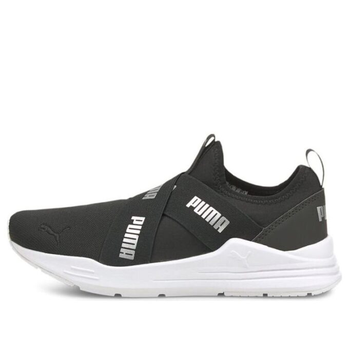 (WMNS) Wired Run Slip-On “Siyah Gümüş”