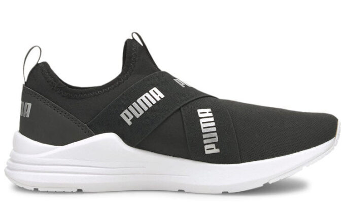 (WMNS) Wired Run Slip-On “Siyah Gümüş”