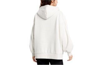 (WMNS) Word Logo Kapüşonlu Sweatshirt “Beyaz”