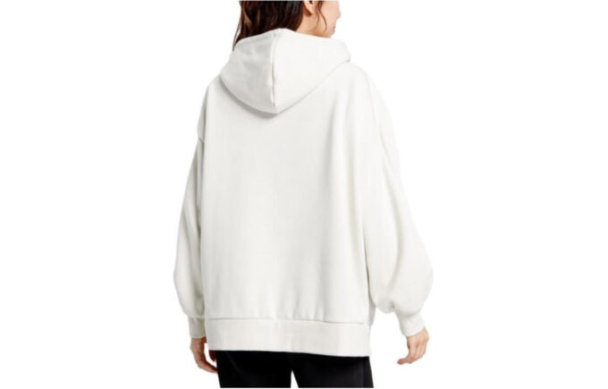 (WMNS) Word Logo Kapüşonlu Sweatshirt “Beyaz”