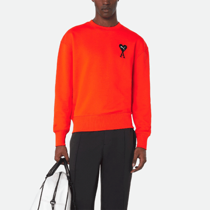 (WMNS) X AMI Sweatshirt “Turuncu”