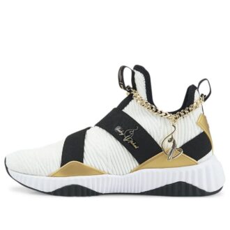 (WMNS) x Baby Phat Defy Mid “Beyaz Siyah Altın”