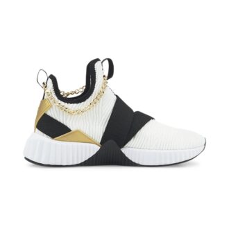 (WMNS) x Baby Phat Defy Mid “Beyaz Siyah Altın”