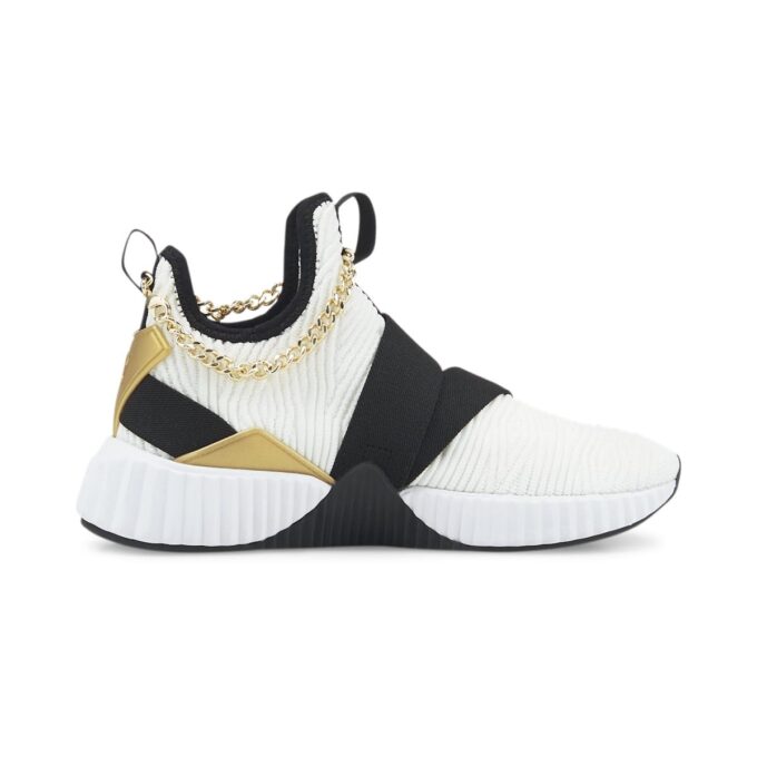 (WMNS) x Baby Phat Defy Mid “Beyaz Siyah Altın”