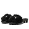 (WMNS) x FENTY Cat Cleat Sandaletler “Şık Kürk Siyah”