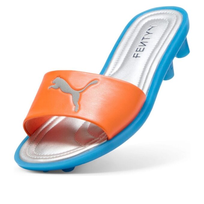(WMNS) x FENTY Cat Cleat Sandaletler “Rickie Orange Racing Blue”