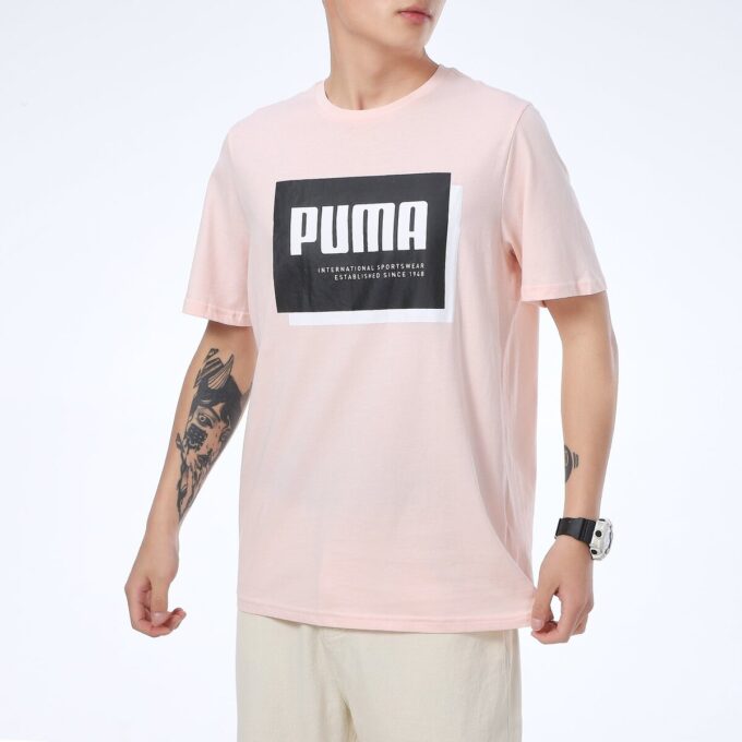 Yaz Mahkemesi Grafik Tişört “Pembe”